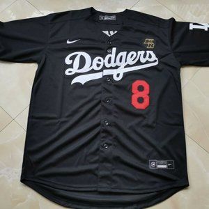 🌟Kobe Bryant Black Jersey Dodgers 8 24